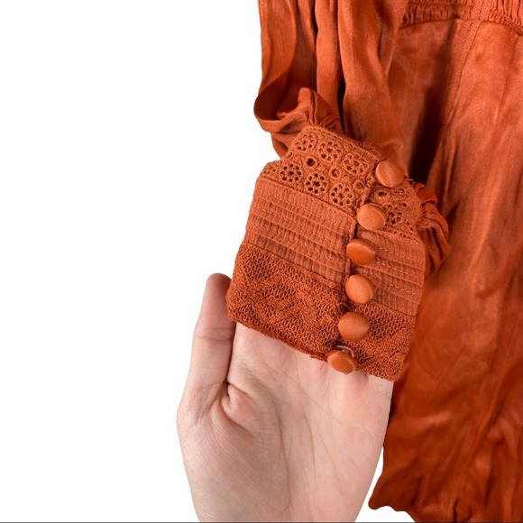 FREE PEOPLE Farrow Romper NWOT sz 6 - Picture 5 of 8